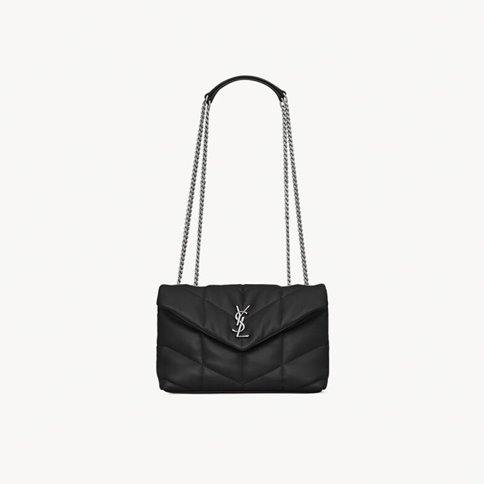 9a+ysl saint laurent loulou puffer mini bag